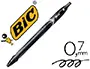 Imagen Boligrafo bic gelocity quick dry retractil tinta gel negro punta de 0,7 mm 2