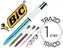 Imagen Boligrafo bic cuatro colores shine colores metalizados punta de 1 mm 2