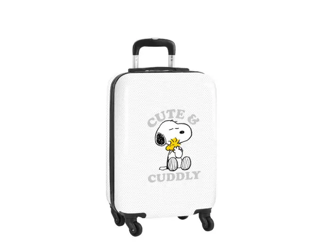 Imagen Cartera escolar safta trolley cabina 345x200x550 mm snoopy friends forever