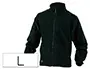 Imagen Chaqueta deltaplus polar con cremallera 2 bolsillos color negro talla l 2