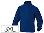 Imagen Chaqueta deltaplus polar con crremallera 2 bolsillos color azul talla 3xl 2