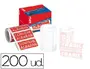 Imagen Etiquetas apli contiene albaran 50x100 mm rollo con 200 unidades 2