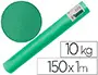 Imagen Papel kraft verjurado liderpapel verde musgo 150mt 65gr bobina 10kg 2