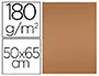 Imagen Cartulina liderpapel 50x65 cm 180 gr marron unidad 2