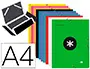 Imagen Carpeta liderpapel antartik gomas a4 3 solapas carton forrado colores surtidos 2