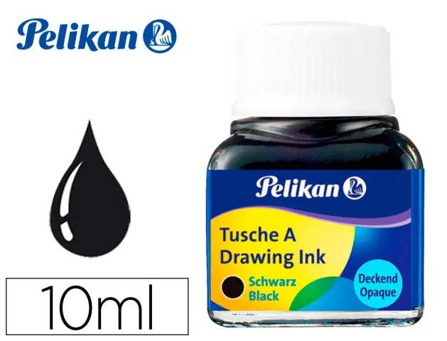 Imagen TINTA CHINA PELIKAN NEGRA