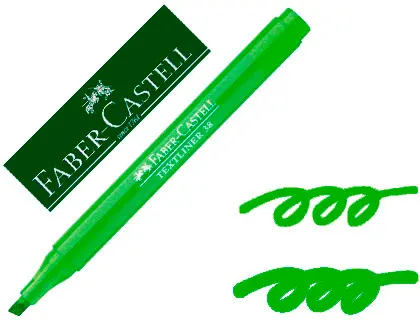 Imagen ROTULADOR FABER FLUORESCENTE TEXTLINER VERDE