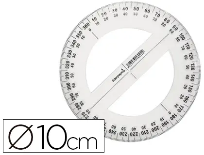 Imagen CIRCULOS DE PLASTICOS LIDERPAPER 13CM