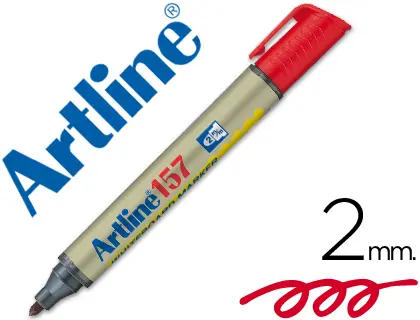 Imagen ROTULADOR ARTLINE PIZARRA ROJO 2MM