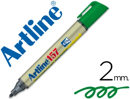 Imagen ROTULADOR ARTLINE PIZARRA VERDE 2MM