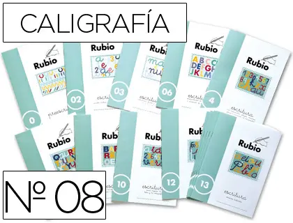 Imagen CUADERNO RUBIO ESCRITURA 08