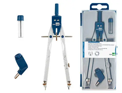 Imagen Compas liderpapel micrometrico con adaptador