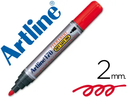 Imagen ROTULADOR ARTLINE PERMANENT 170 ROJ