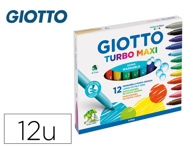 Imagen ROTULADOR GIOTTO TURBO-MAXI C/12