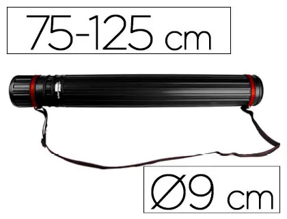 Imagen PORTAPLANOS PLASTICO EXTENSIBLE NEG