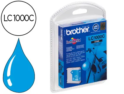 Imagen INK JET BROTHER LC 1000 CYAN