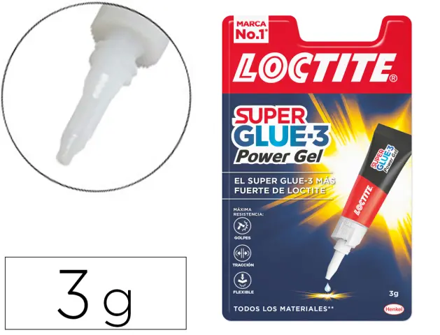 Imagen PEGAMENTO LOCTITE GEL 3gr