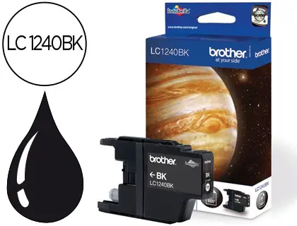 Imagen Ink-jet brother lc-1240bk negro -600pag- mfc-j6510dw mfc-j6710dw mfc-j6910dw