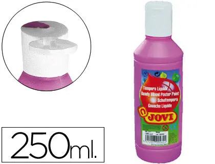 Imagen TEMPERA LIQUIDA JOVI ESCOLAR 250 ML ROSA