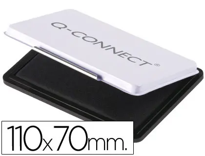 Imagen TAMPON Q-CONNECT N 2 NEGRO 110X70 MM