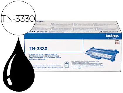 Imagen TONER ORIGINAL BROTHER TN-3330 BK