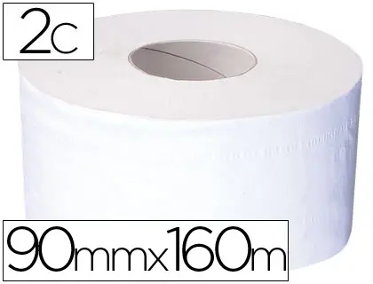 Imagen PAPEL HIGIENICO MINI JUMBO 2 CAPAS 160MTS