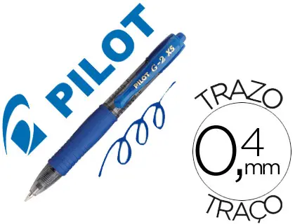 Imagen BOLIGRAFO PILOT G-2 AZUL MINI