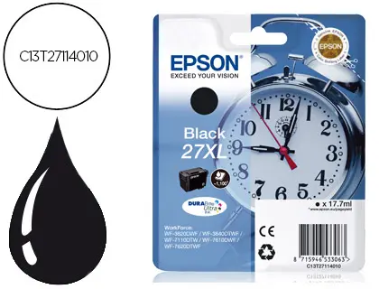 Imagen INK-JET EPSON 27XL BLACK