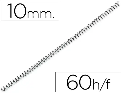 Imagen ESPIRAL METALICO 56, 4:1 - 10 MM 200 UNS
