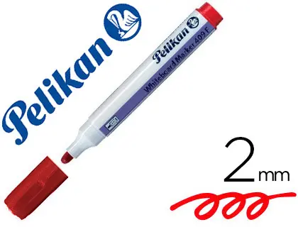 Imagen Rotulador pelikan pizarra blanca whiteboard marker 409 rojo