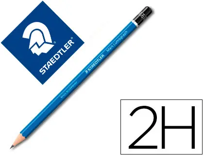 Imagen Lapices de grafito staedtler mars lumograph 100 2h unidad