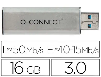 Imagen Memoria usb q-connect flash 16 gb 3.0