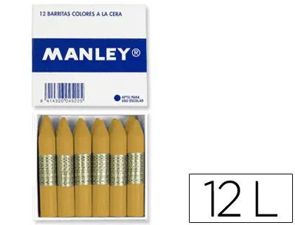 Lápices de cera Manley (10 colores) - Stikets