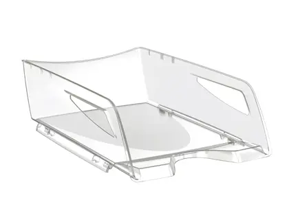 Imagen Bandeja sobremesa cep maxi de gran capacidad 386x270x115 mm plastico transparente