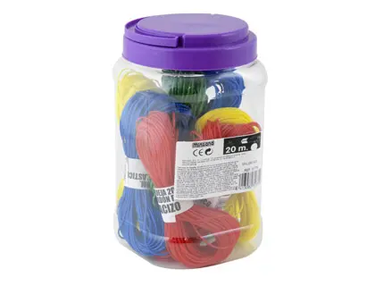 Imagen Juego miniland macarron bote 8 madejas 20 metros 4 colores surtidos