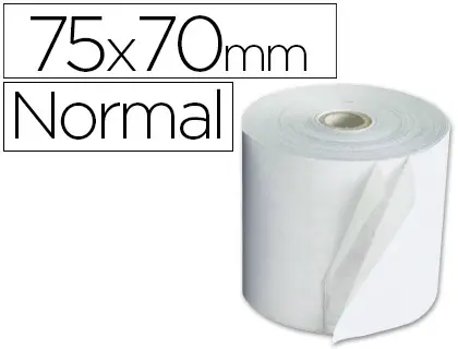 Imagen Rolo branco electra 75x70x11mm 60 grs