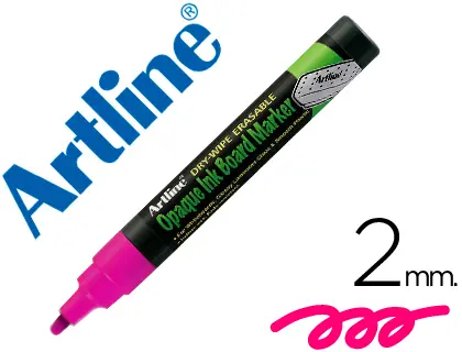 Imagen Rotulador artline pizarra verde negra epw-4 vi color violeta bolsa de 4 rotuladores