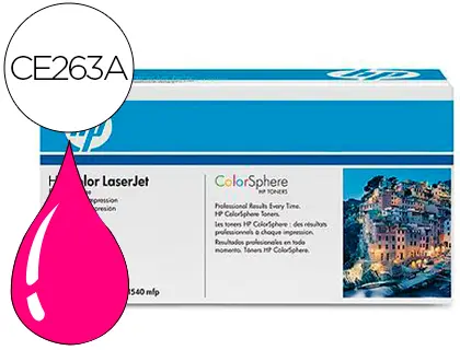 Imagen Toner hp color laserjet cp4025/cp4525 -ce263a- magenta 11.000 pags