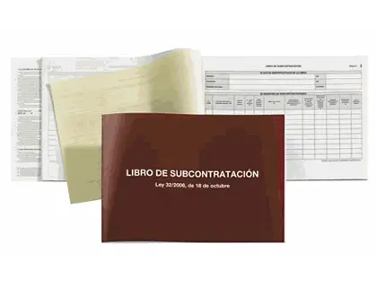 Imagen Libro subcontratacion euskera miquelrius folio natural juego de 10 hojas autocopiativas