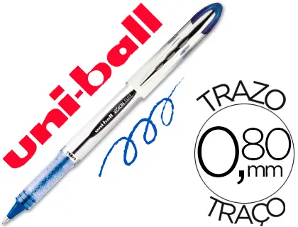 Imagen Rotulador uni-ball roller ub-200 vision azul 0,8 mm -unidad