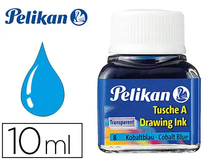 Imagen Tinta china pelikan azul cobalto