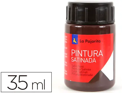 Imagen Pintura latex la pajarita marron 35 ml