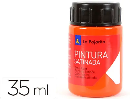 Imagen Pintura latex la pajarita naranja 35 ml