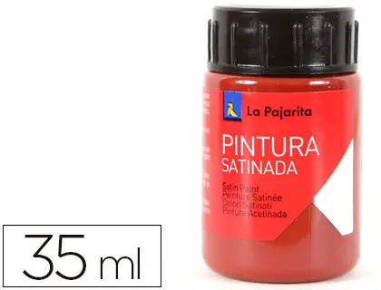 Imagen Pintura latex la pajarita oxido rojo 35 ml