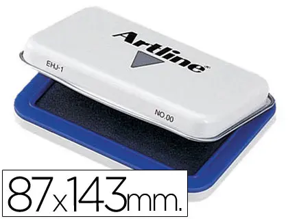 Imagen Tampon artline n 2 azul -87x143 mm