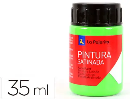 Imagen Pintura latex la pajarita verde vivo 35 ml