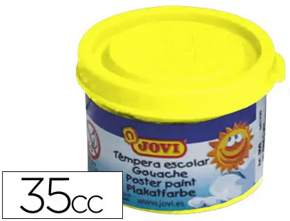 Imagen Tempera jovi 35 ml -amarillo limon