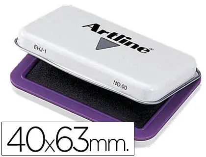 Imagen Tampon artline n 00 violeta -40x63 mm