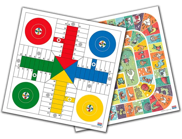 Imagen Parchis poliester con oca 40cm