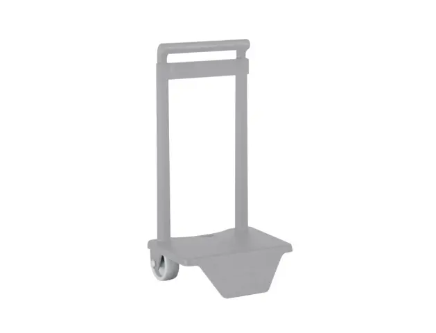 Imagen Carro escolar safta portamochila guarderia plata